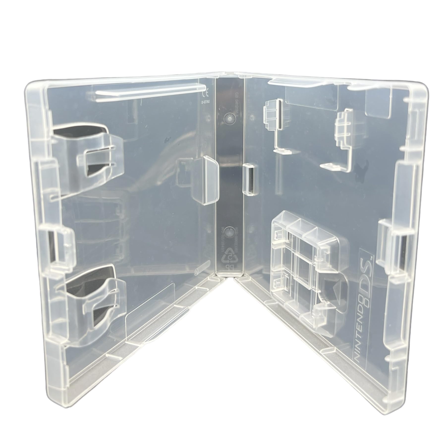 50x Replacement Compatible with Nintendo DS Game Cases – Durable Protective Covers for Compatible with DS Cartridges, Clear Plastic Storage Boxes