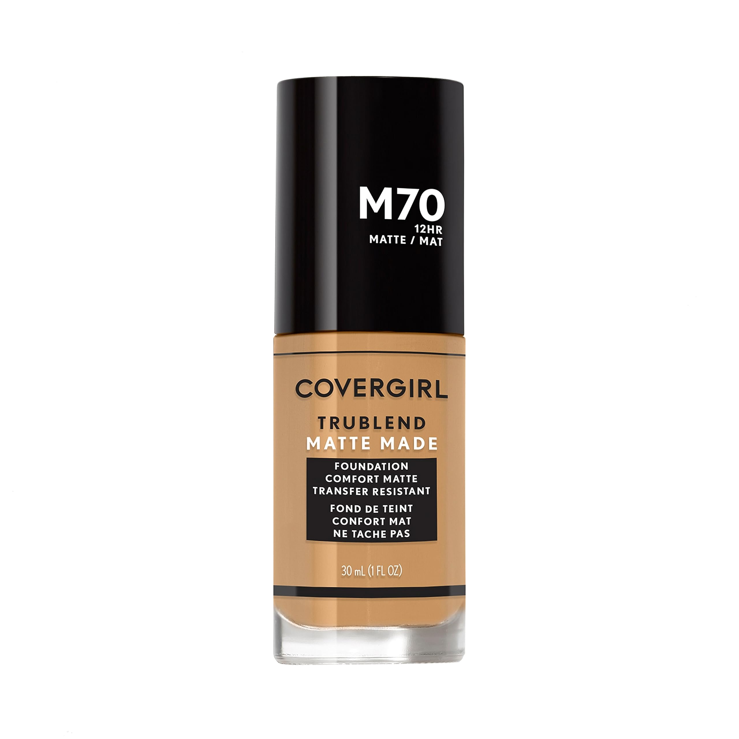 CoverGirl TruBlend Matte Made Liquid Foundation - M70 Sand Beige For Women 1 oz Foundation