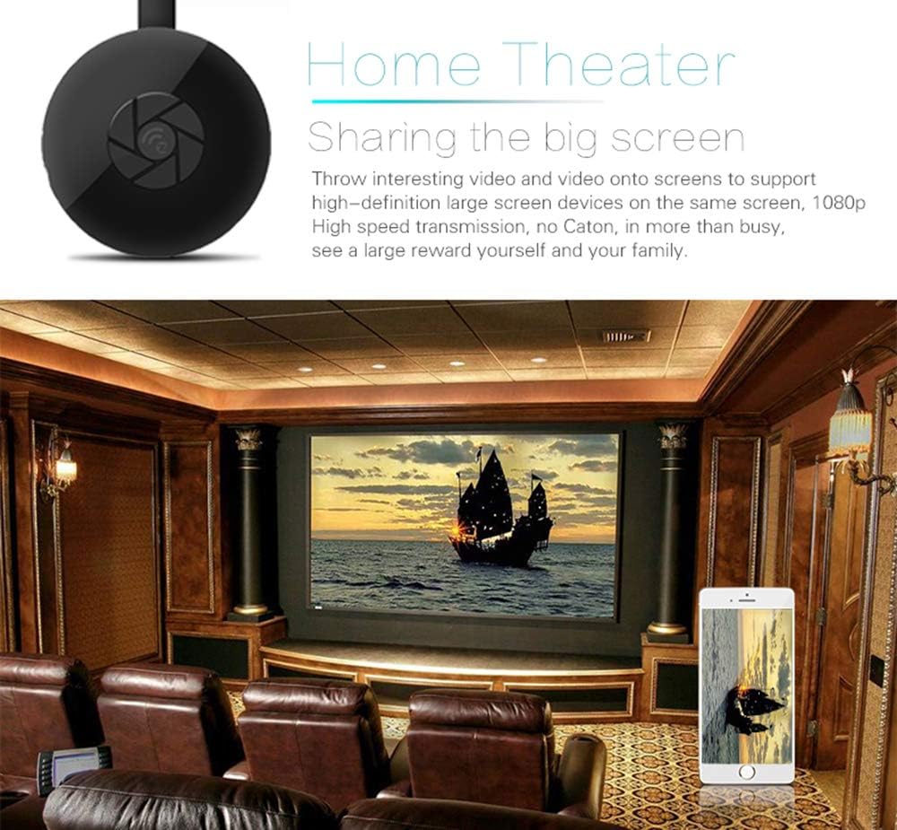 1080P HDMI Wireless Display Receive, MiraScreen G2M 2.4G Wireless WiFi Display Dongle Support DLNA Airplay Miracast Phone Tablet PC to HD Displays: Computers & Accessories