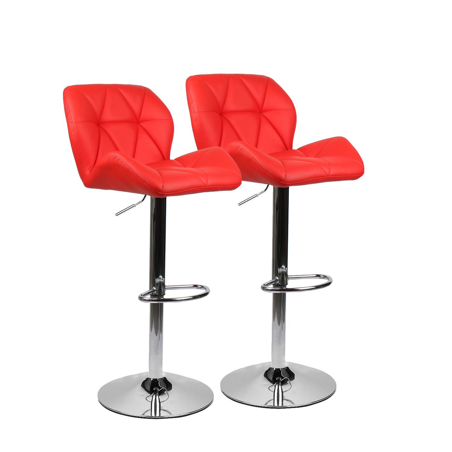 Best Leather Bar Stools Modern Swivel Dinning Kitchen Chair