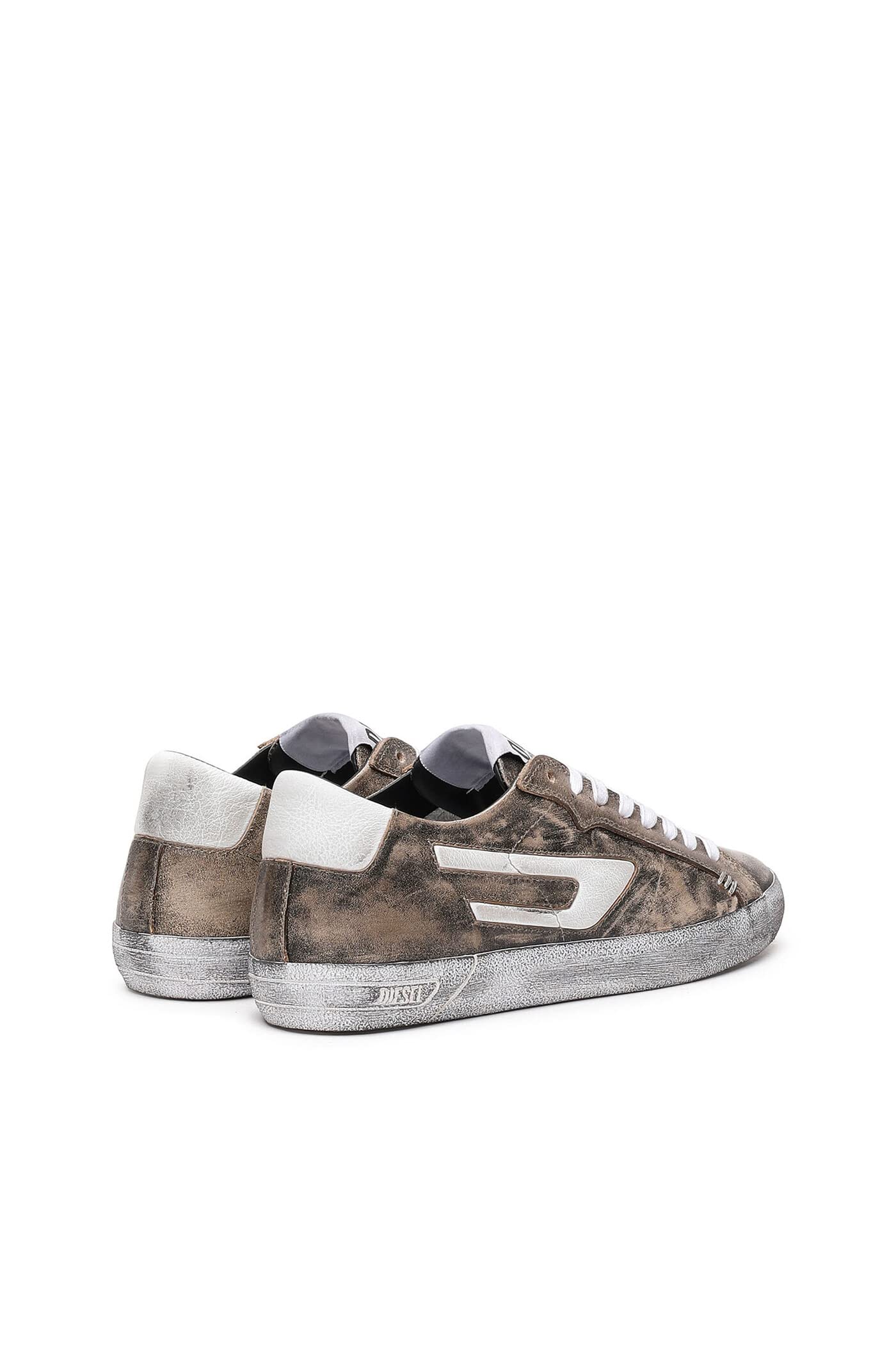 Mua [Diesel] (ディーゼル) メンズ カウレザー ローカット スニーカー