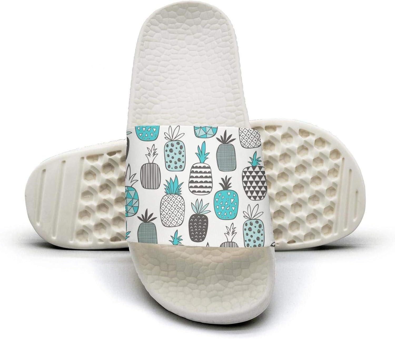 Amazon.com | Palm Tree Tropical Floral Ladies Bathroom Shower Slippers Indoor Household Beach 