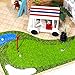 Flever Dollhouse Miniature DIY House Kit Creative Room with Furniture for Romantic Valentine's Gift(Tour of Golf)