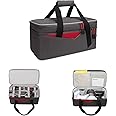Buwico Double Layer Storage Bag Carrying Case Organizer Bag for Dyson V7 Mattress / V7 Trigger + Handheld Vacuum Cleaner and Accessories