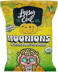 LESSEREVIL Organic Intergalactic Onion Moonions, 6 OZ