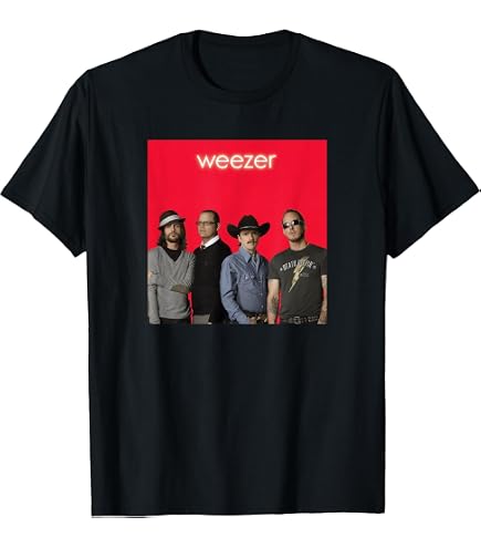 Amazon.com: Weezer - Green Album Cover T-Shirt : Clothing, Shoes