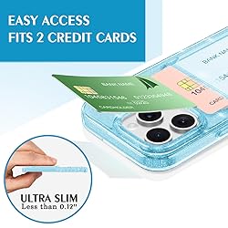Petocase for iPhone 16 Pro Wallet Case Card Holder
