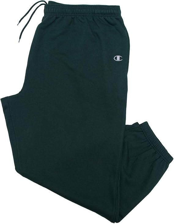 Champion Mens Big and Tall Fleece Sweatpants with Elastic