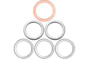 AOIT Differential and Transmission Drain Plug Crush Washers Gaskets Compatible with 4Runner T acoma T undra FJ Cruiser Land Cruiser, Replacement for The Part# 12157-10010 90430-24003 90430-18008