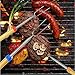 MOSKILA LT-Tech Marshmallow Roasting Sticks- BBQ Extendable forks-32-Inch Telescopic Sticks with Wooden Handle for Outdoor Barbecue Grill and Campfire Pit 8Pack