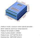 JINGEDD 8000W Wind Solar Hybrid MPPT Charge Controller 12V 24V 48V LCD view 6