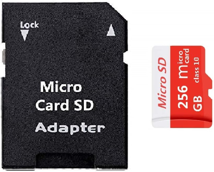 Generic Micro SD Card 256GB High Speed Class 10 Micro SD SDXC Card with