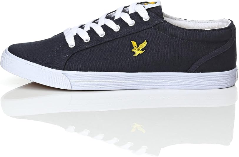 lyle and scott plimsolls mens