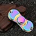 Krazy Spinner Hand Spinner Toy Stress Reducer Ultra Durable HighSpeed Ceramic Bearing Finger Toy Guarantee 3-5 min SpinTime Perfect for ADD ADHD Anxiety Autism Stress Relief (RAINBOW EDITION) (R-2)