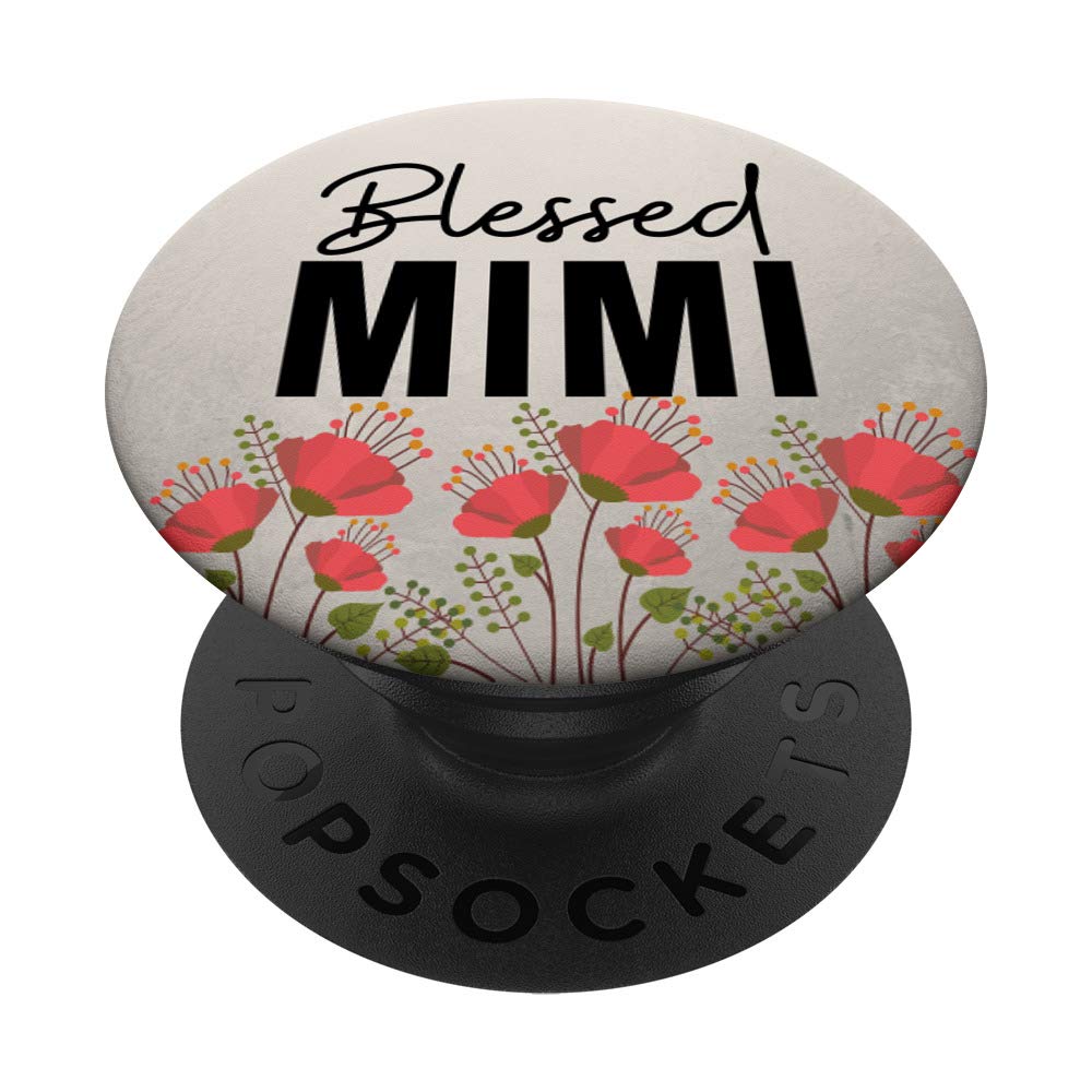 Mother's Day Special Gifts Best Mimi Ever Phone Grip PopSockets PopGrip: Swappable Grip for Phones & Tablets