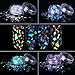 BORN PRETTY Fluorescent Glass Paper Nail Flakies Irregular Paillette Nail Art Glitter Sequins Flakes 4 Colors