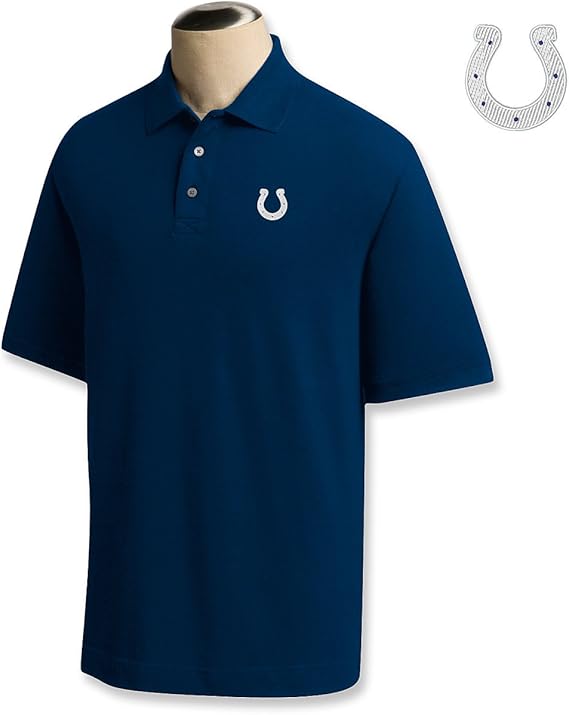 Amazon.com : Cutter & Buck Indianapolis Colts Blue Ace Polo Extra Large : Polo Shirts : Sports 
