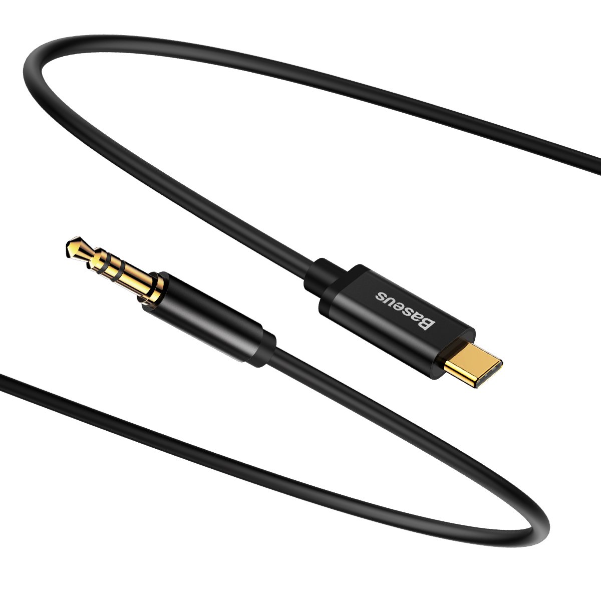 Baseus Type-C Male to 3.5 Male Audio Cable Yiven M01 Black (CAM01-01)
