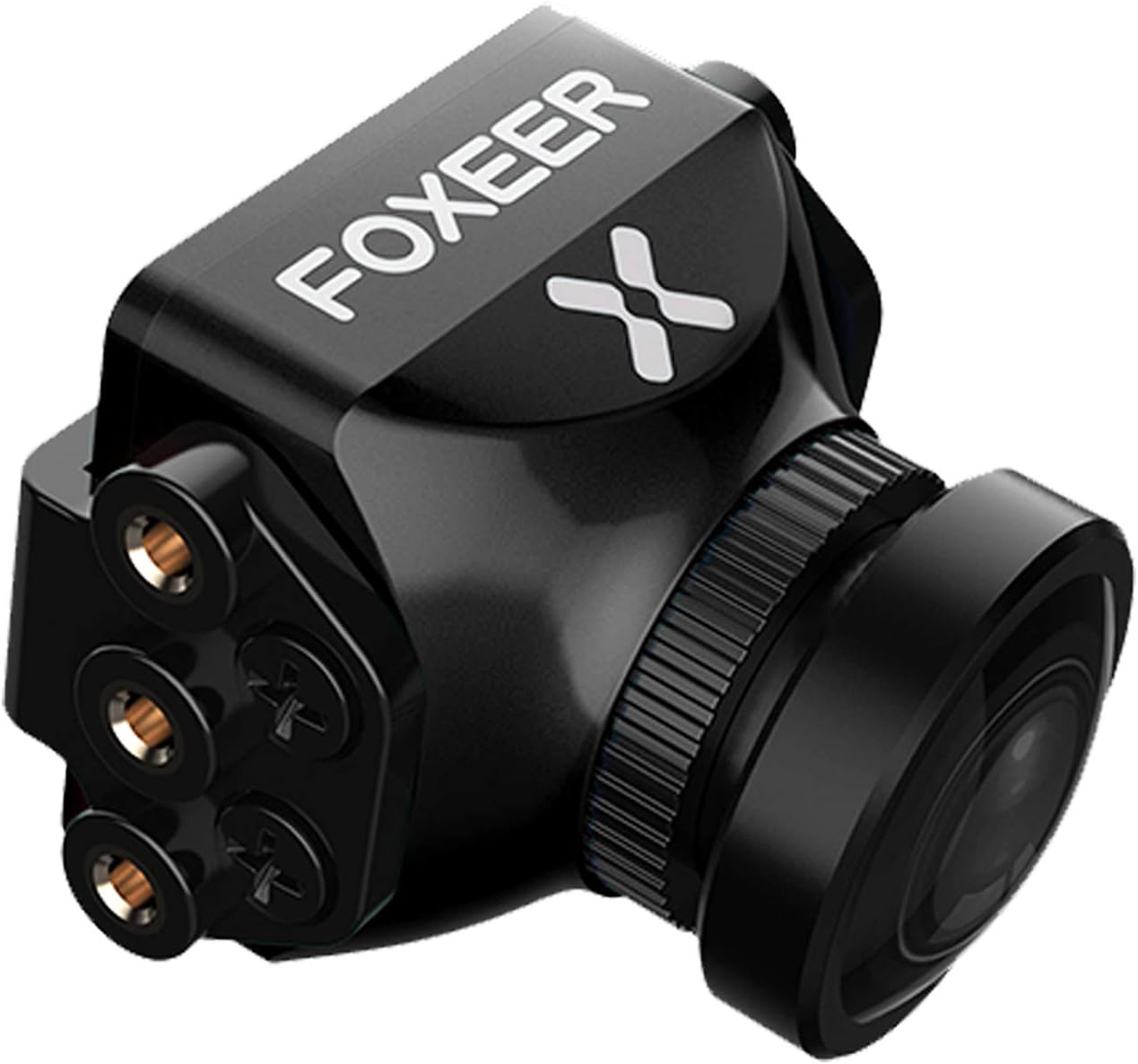 EVAIKON FOXEER Predator V3 Standard FPV Camera 1.8mm Lens 1000TVL 16:9/4:3 PAL/NTSC Switchable 4ms Latency Mini Cam for Drone FPV Racing(Black)