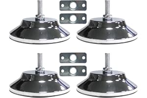 Billiard Table Leg Levelers, 4 PCS Pool Table Leg Levelers with Adjustable Height, Heavy Duty Table Leveling Feet Metal Table