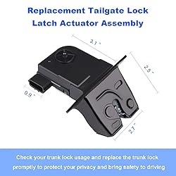 WMPHE Tailgate Trunk Latch Lock Actuator