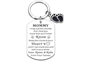 STVK New Mom Gifts for Women Mothers Day Gifts for Mother Mommy Mom to Be Gifts Pregnancy Pregnant Gifts for First Time Mom Gifts New Mommy Baby Announcement Keepsake for Soon to be Mommy Gifts Christmas