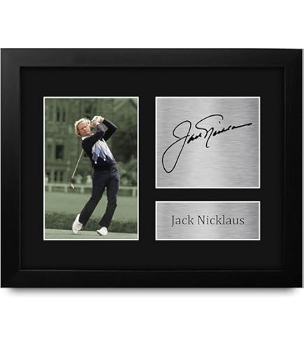 Amazon.com: HWC Trading Tiger Woods Gifts Signed Printed