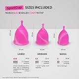 Boltex Medical Menstrual Cup Sport Set S, M, L + Steriliser & Bag view 6