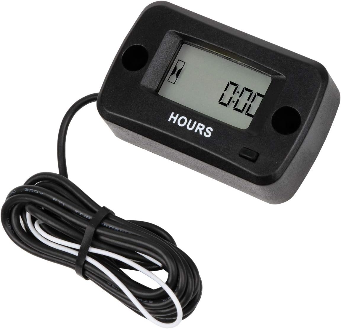 AIMILAR Digital Re-settable Maintenance Hour Meter for Gas Engine Cropper Generator Lawn Mower RV ATV Dirt Bike Motocross Boat Tractor
