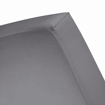 Cinderella Cinderella Jersey Spannbetttuch anthrazit - 70 x 200 cm 100% Baumwolle