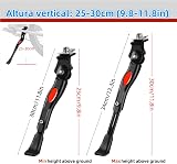 HJUWANG Adjustable Aluminium Bike Kick Stand 22-28 Inch Wheels view 2