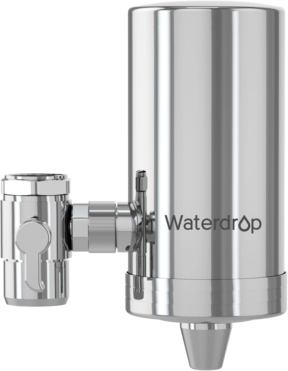 Waterdrop Water Filter Tap Stainless Steel Faucet 0.5 GPM 320 Gal