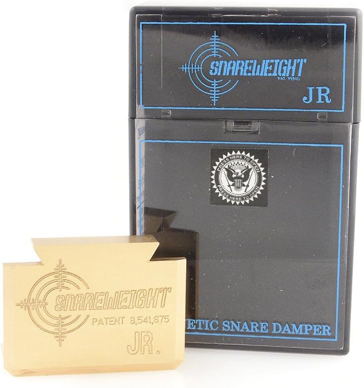 Snareweight Jr Solid Brass Snare Dampening System w/Case