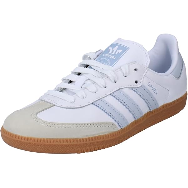 Amazon.com | adidas Samba Og Women's 3-Stripes Retro Contrast 70S Trainers  (Green, US 4.5) | Fashion Sneakers