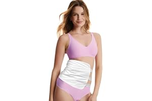 COGETORO Castor Oil Pack Wrap Organic Cotton for Liver Detox, Stomach, Belly, Reusable Castor Oil Compress and Pack Kit with with Six Adjustable Straps