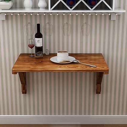 Klapptisch Wandtisch Wandmontage Tisch Karbonisiert Klappbar Klapptisch Wandmontage Computertisch Massivholz Fruhstuckstisch Schreibtisch Schreibtisch Schreibtisch Klappbar 100 40cm Amazon De Kuche Haushalt