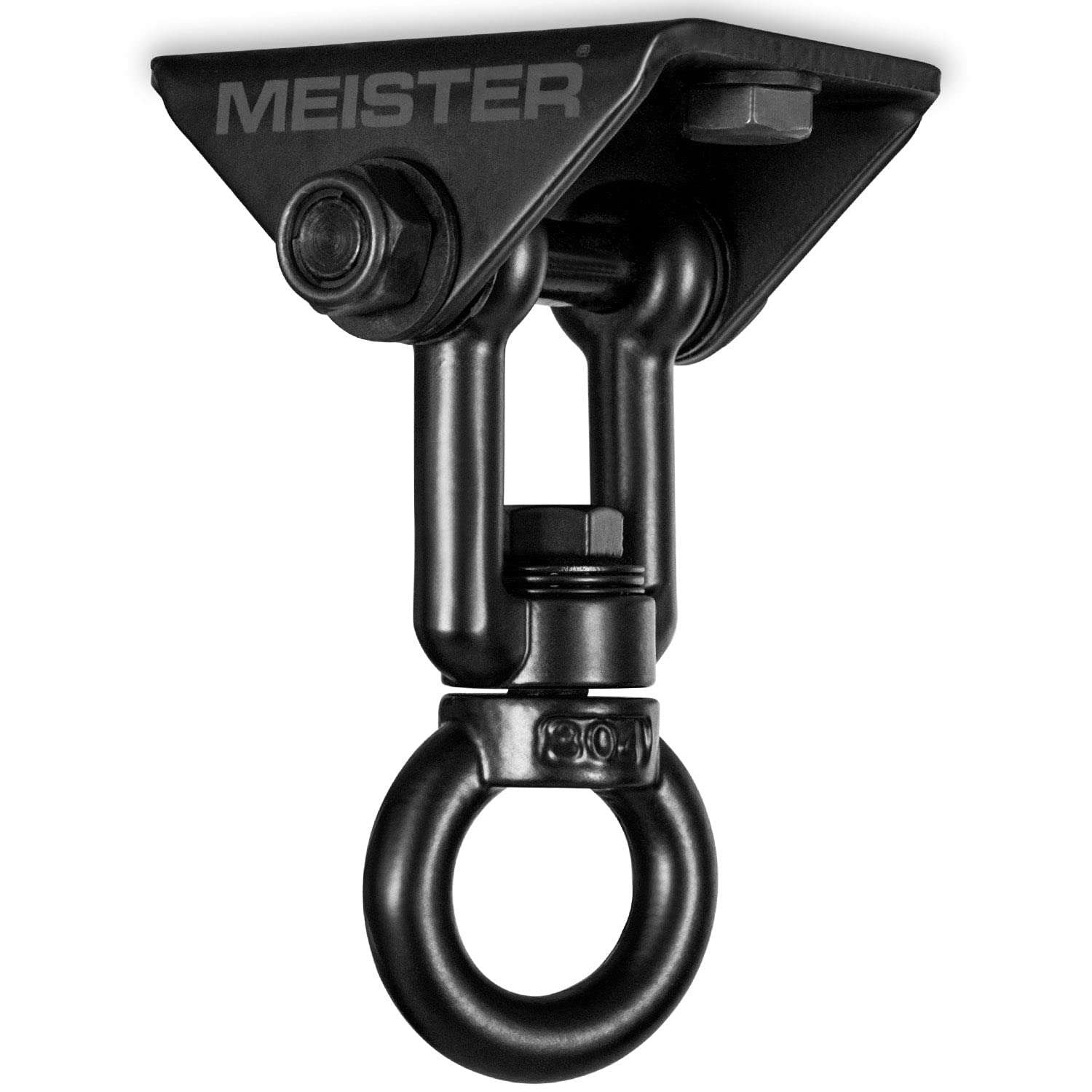 Meister Heavy Bag Swivel Swing Mount for Boxing & MMA Dynamic Striking - Black