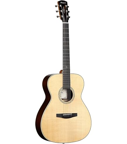 Amazon.com: Alvarez MD70e Herringbone Acoustic-electric Guitar
