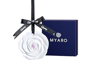 MYARO Lavender Hanging Scented Ceramic for Drawers and Closets Fresh Scents Car Air Freshener Potpourri Sachet Bag Home Fragrance Sachet for Room Gifts for Men Women Lover