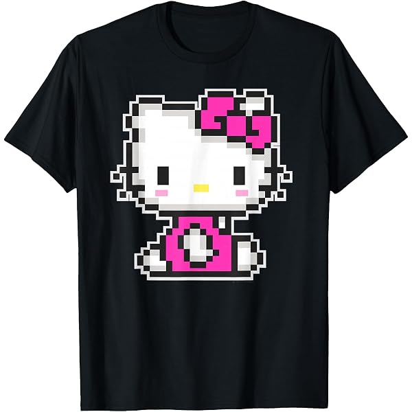 Amazon.com: Hello Kitty Nerd Glasses T-Shirt : Clothing, Shoes