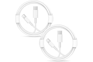 ROMITAZ iPhone Fast Charger Lightning Cable [Apple MFi Certified] 2-Pack USB-C to Lightning Cable (6.6Ft) Fast Charging Compatible with iPhone14/14 Pro/14 Pro Max/13/13pro/12/12 Pro/12 Pro Max/iPad