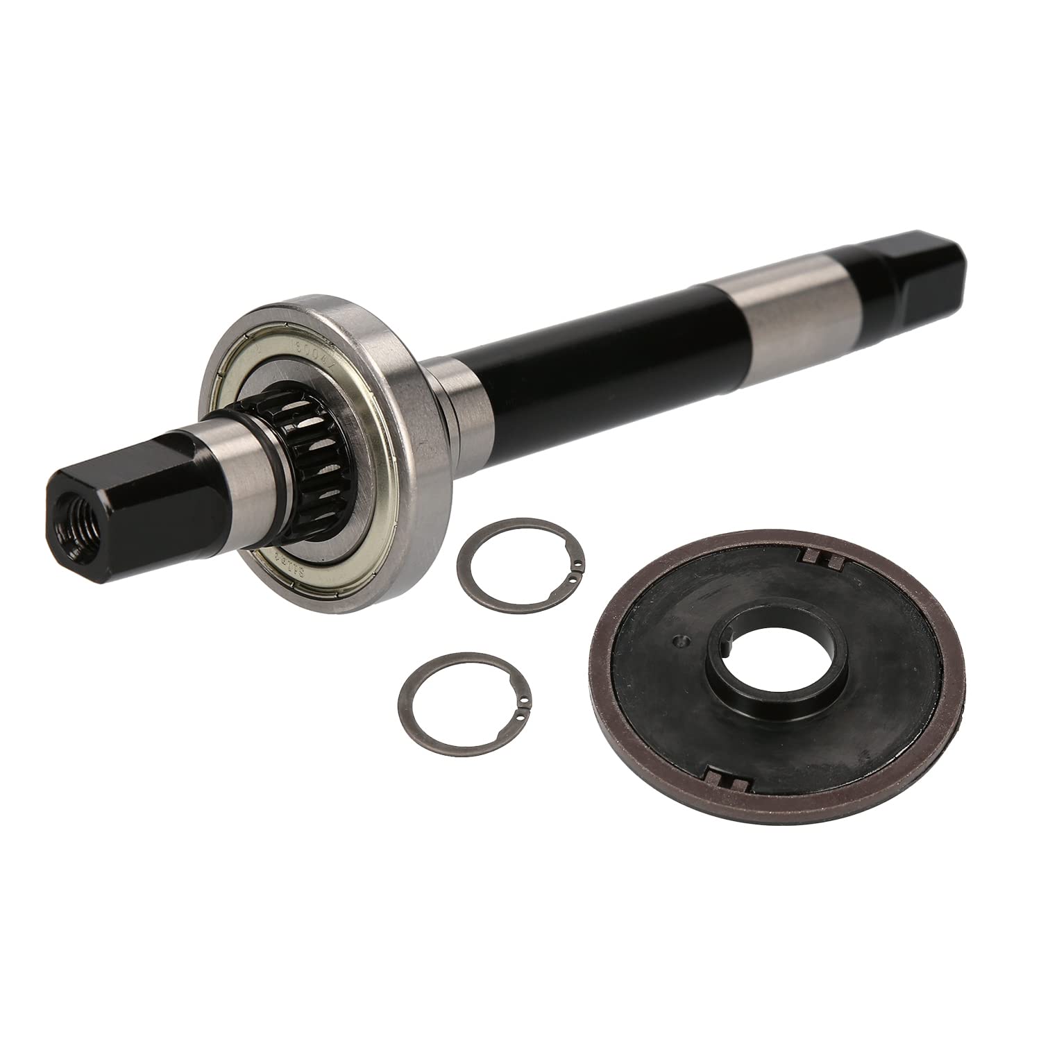 windmeile Bafang Complete Axle for BBSHD with PAS, Bearing and Clutch, 174 mm Length, CR45, Bicycle, E-Bike, Electric Bike, Pedelec