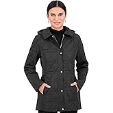 Jones New York Puffer Jacket Womens, Women Jacket Winter, Quilted Jackets for Women