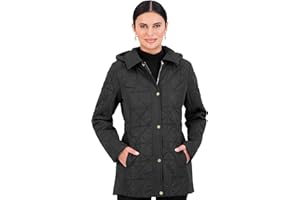 Jones New York Puffer Jacket Womens, Women Jacket Winter, Quilted Jackets for Women