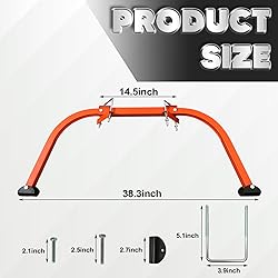 VONLX Ladder Stabilizer Accessory for Roof Gutter