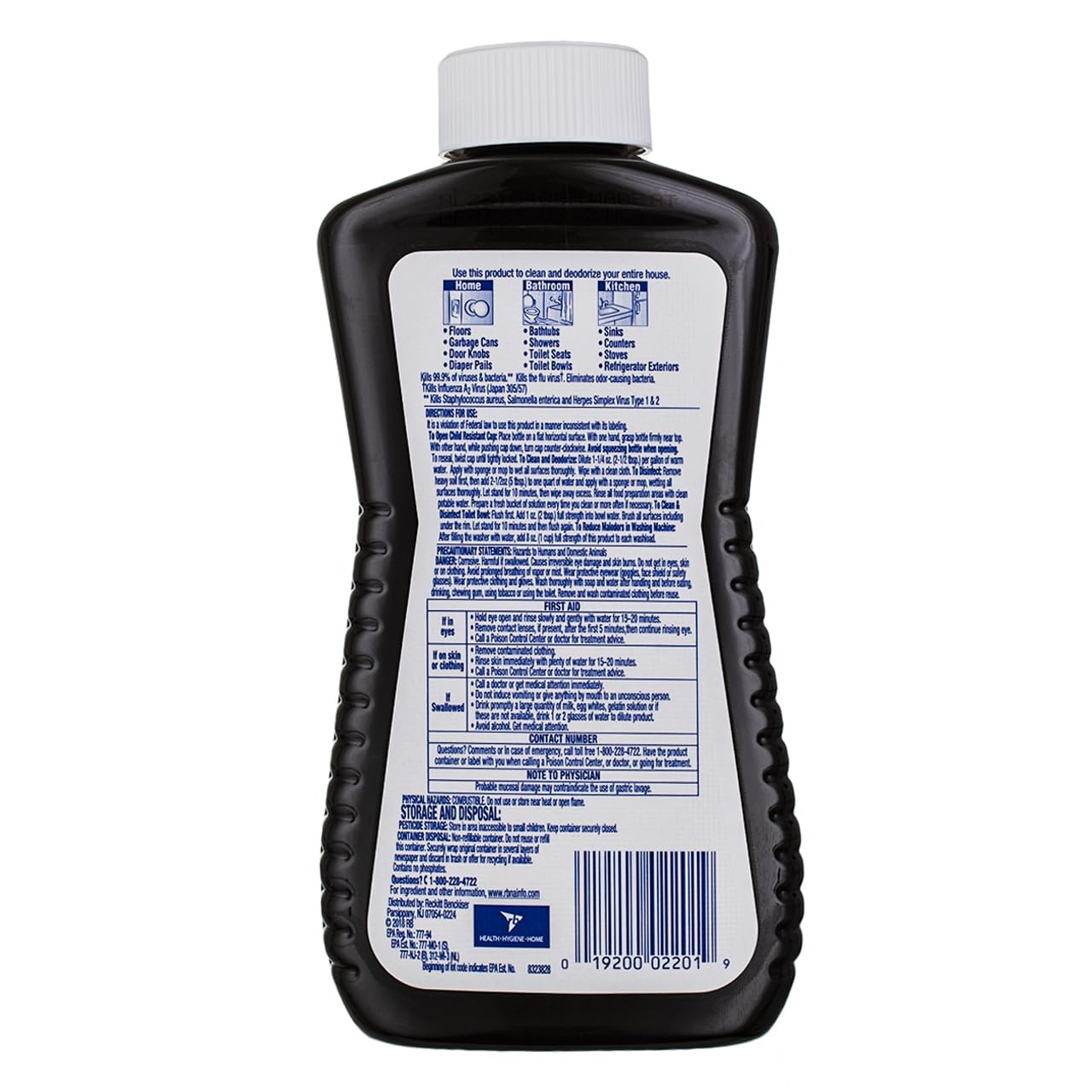 Lysol Concentrate All Purpose Cleaner Disinfectant, 12 Ounce (Pak of 10