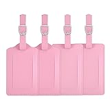 Luggage Tags, Leather Personalized Suitcase Tag Set