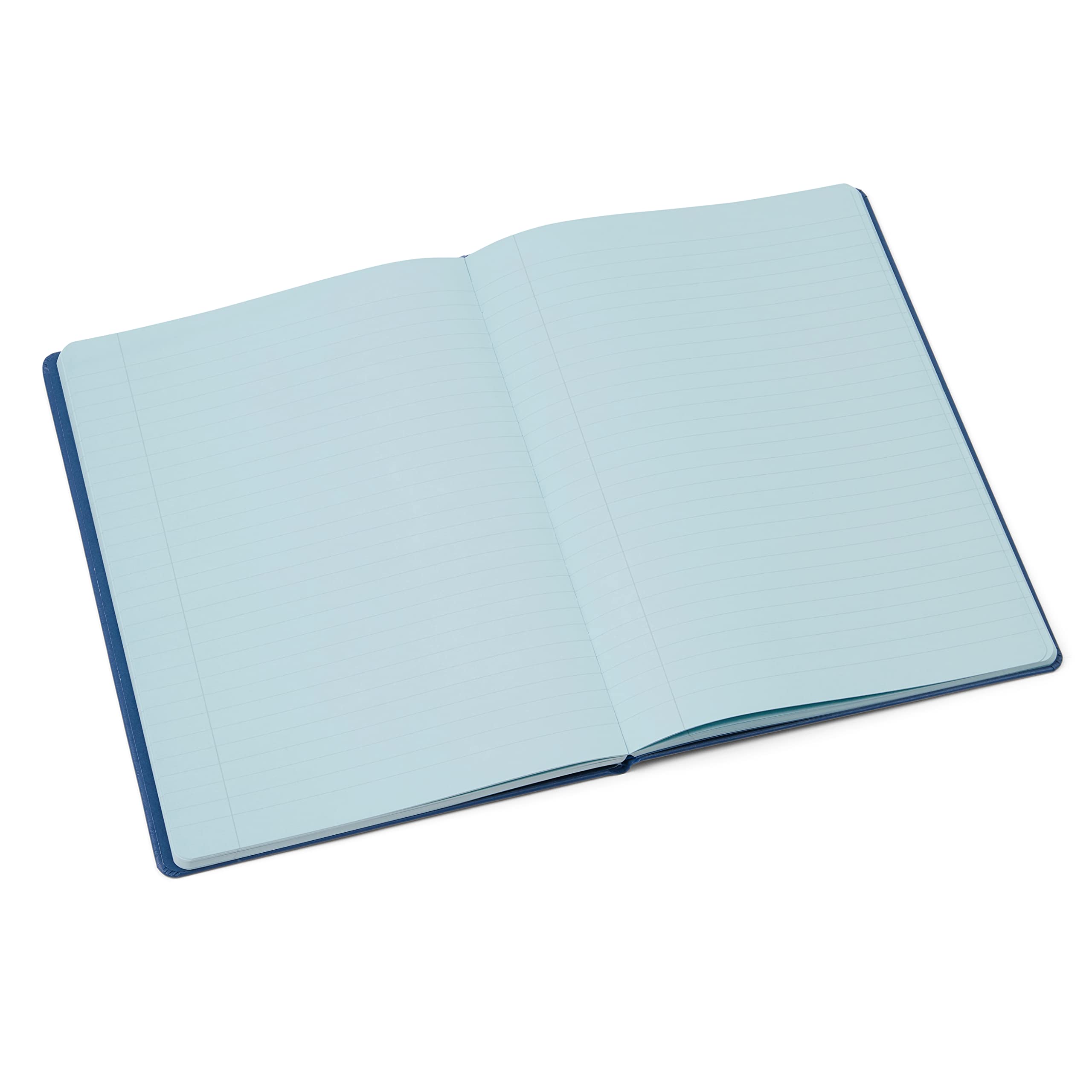 Crossbow Education Tinted A4 Hardback Notebooks - Dyslexia & Visual Stress Friendly (Aqua Blue)