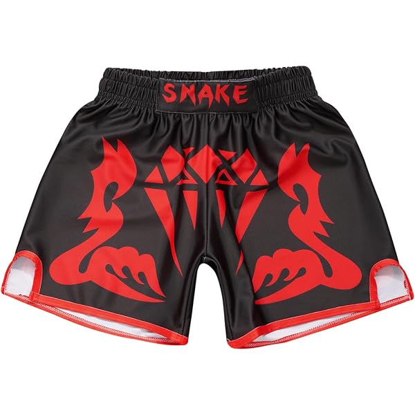 Short De Boxe MMA/Muay Thai – Élastique, Polyester, 7 Tailles, 16 Couleurs – Pour Adultes Et Enfants