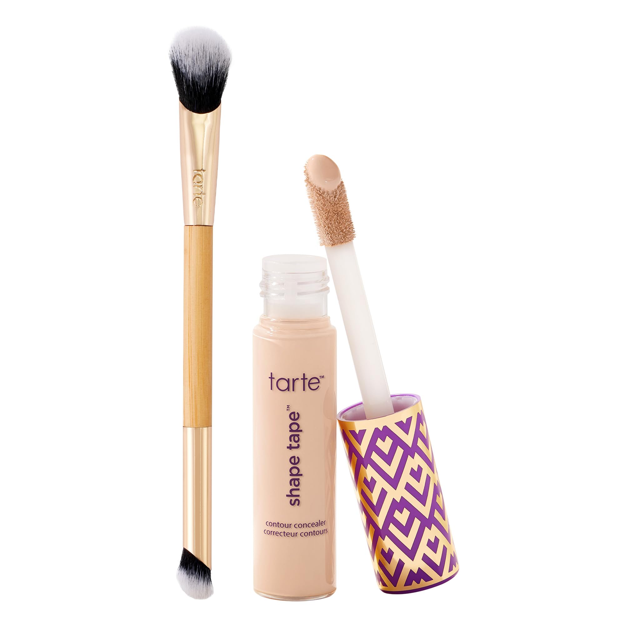 Photo 1 of tarte shape tape concealer & brush - 20B light - full size